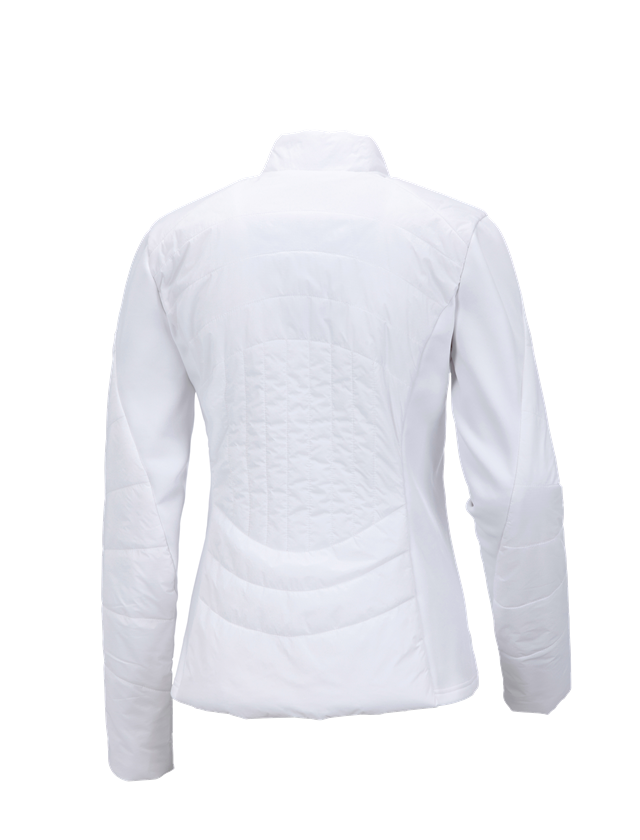 Thèmes: e.s. Veste matelassée fonct. thermo stretch,femmes + blanc 1