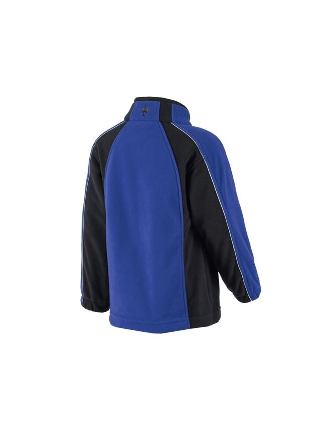 Jackets: Children's microfleece jacket dryplexx® micro + royal/black 6