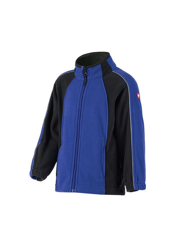 Jackets: Children's microfleece jacket dryplexx® micro + royal/black 5