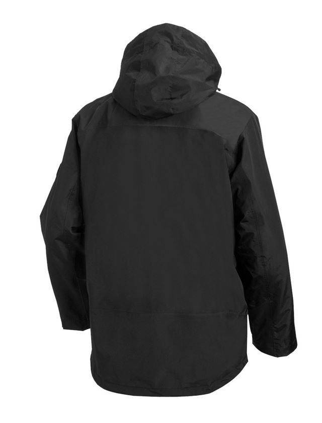 Jacken: e.s. 3 in 1 Funktionsjacke, Herren + schwarz 3