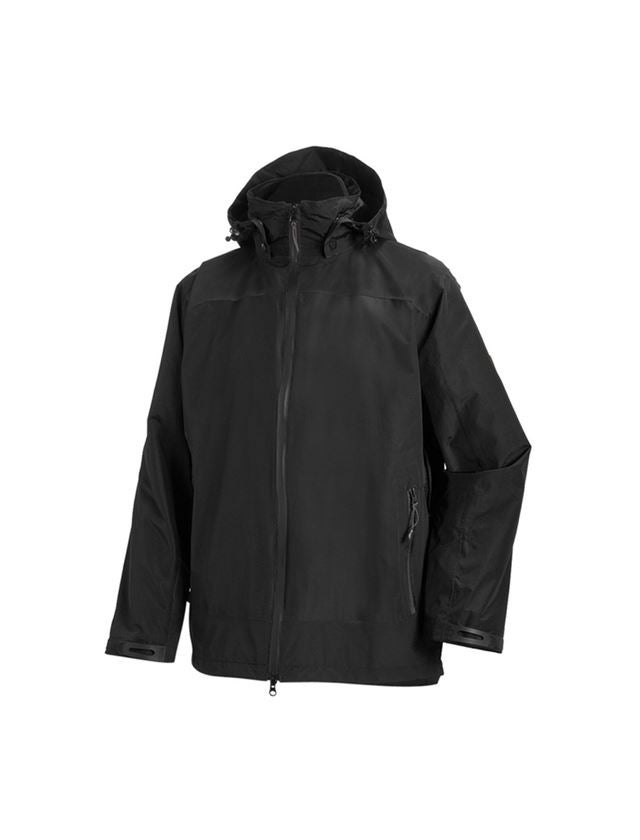 Jacken: e.s. 3 in 1 Funktionsjacke, Herren + schwarz 2