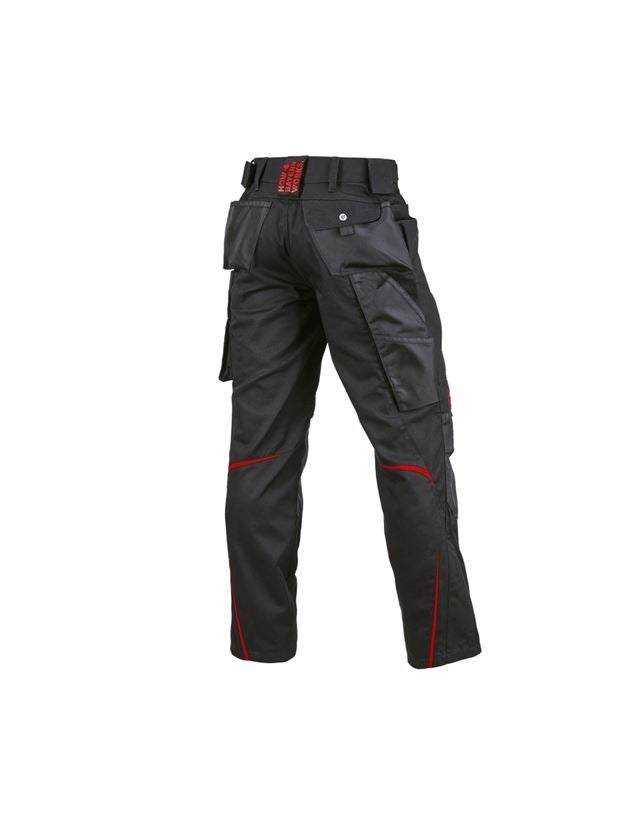 Collaborations: FCB Work Trousers + black/straussred 4