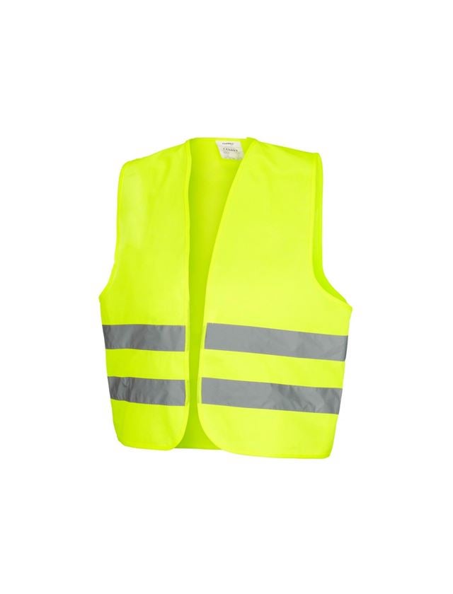 Thèmes: STONEKIT Gilet de signalisation Basic + jaune fluo