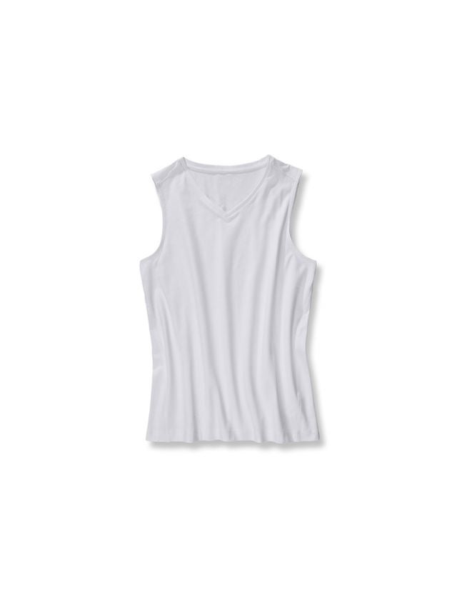 Underwear | Functional Underwear: e.s. Cotton stretch athletics shirt + white