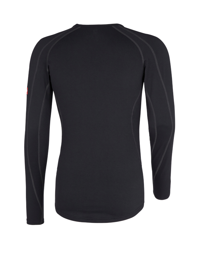 Unterwäsche | Thermokleidung: e.s. Funktions-Longsleeve clima-pro, warm, Herren + schwarz 2