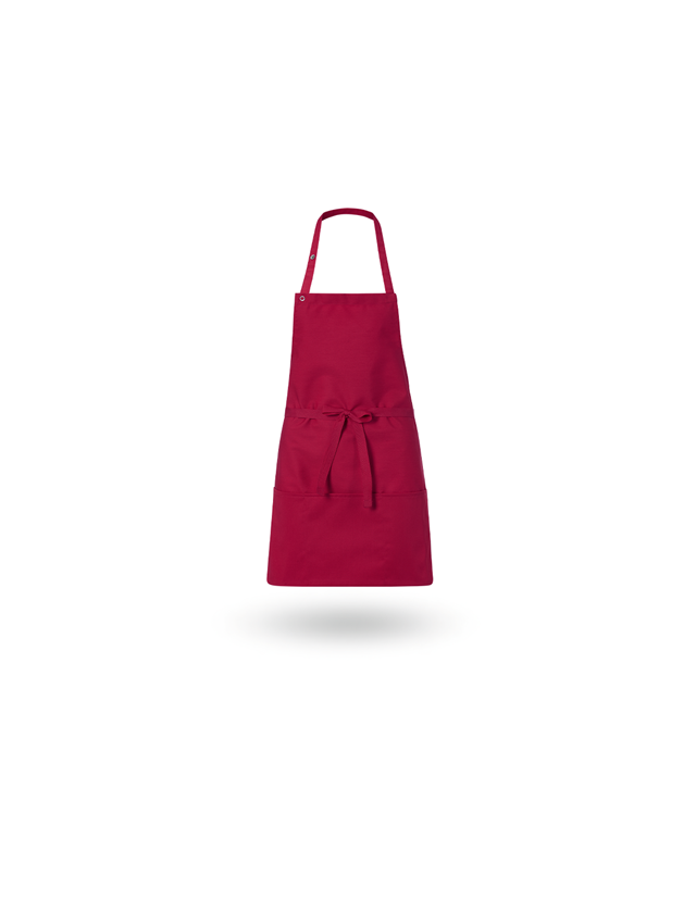 Aprons: Bib Apron Lienz + bordeaux