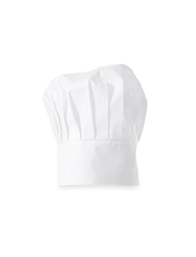 Accessories: Cotton Chefs Hats + white