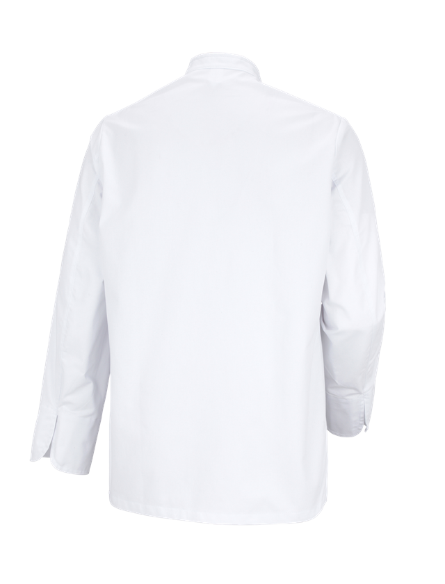 Shirts & Co.: Koch- und Bäckerjacke Prag + weiß 1