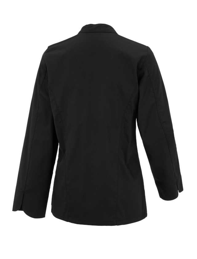 Hauts: Veste de cuisine pour femmes Darla II + noir 1