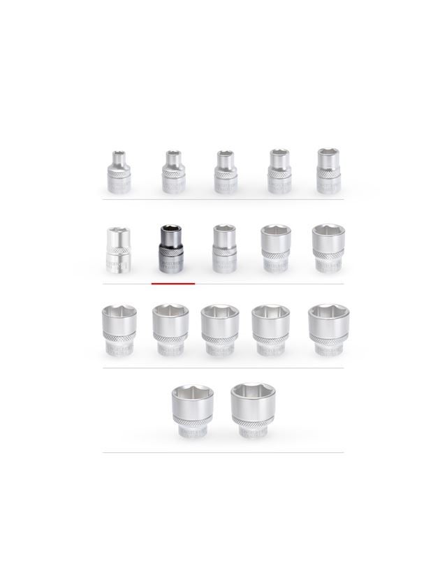 Clé à douille: e.s. Embout de clé à douille 3/8 6 pans