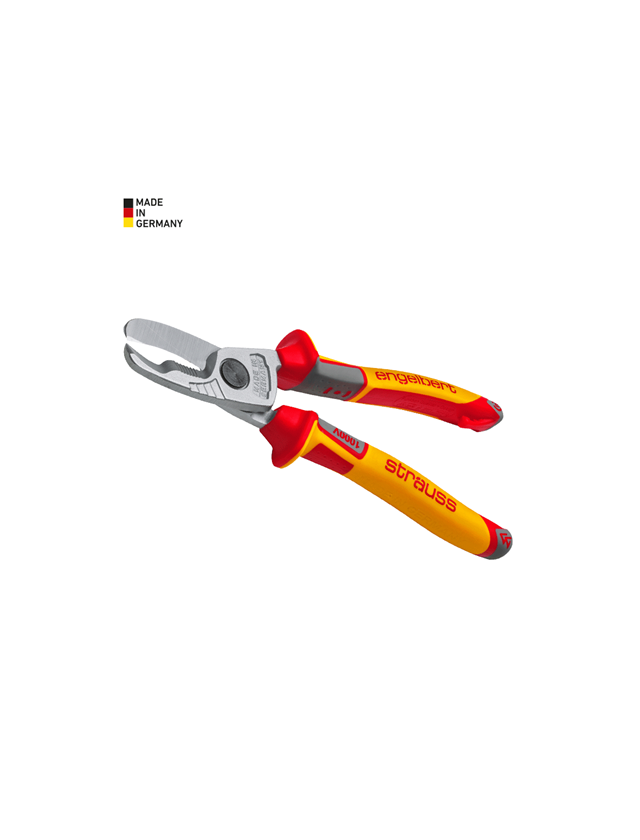 Tongs: e.s. cable cutter VDE