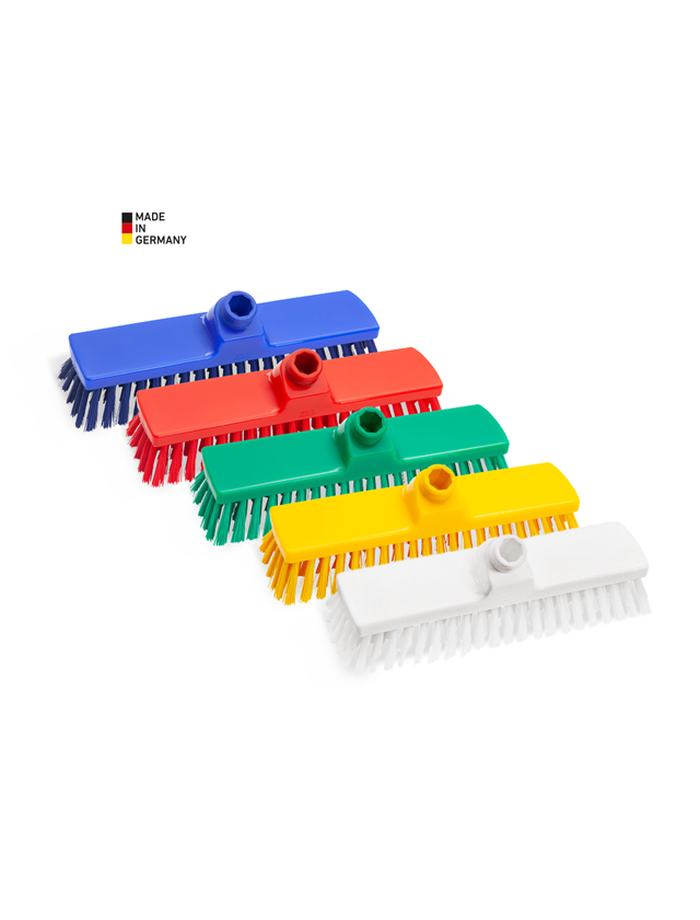 Brooms | Brushes | Scrubbers: Broad surface scrubber, High + blue