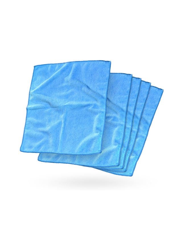 Cloths: Microfibre cloths Soft Wish + blue