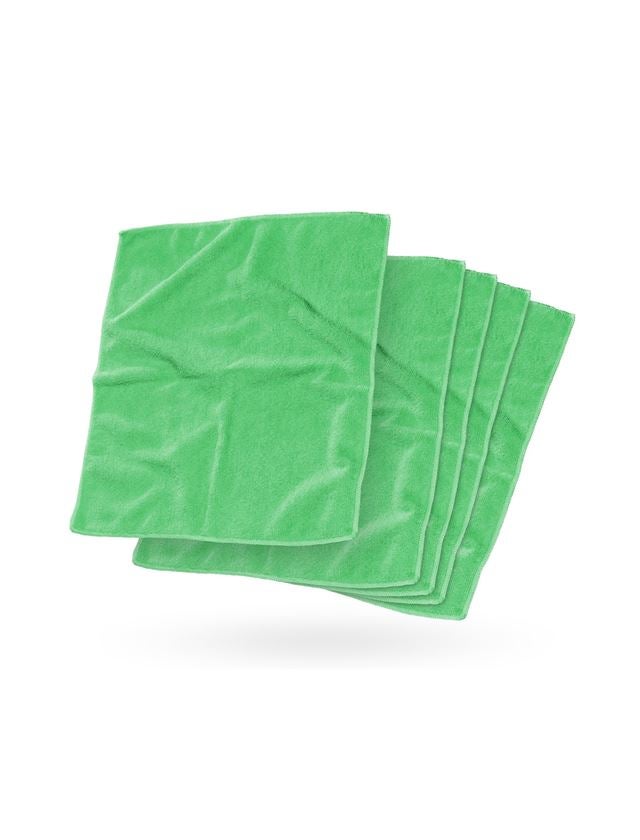 Cloths: Microfibre cloths Soft Wish + green