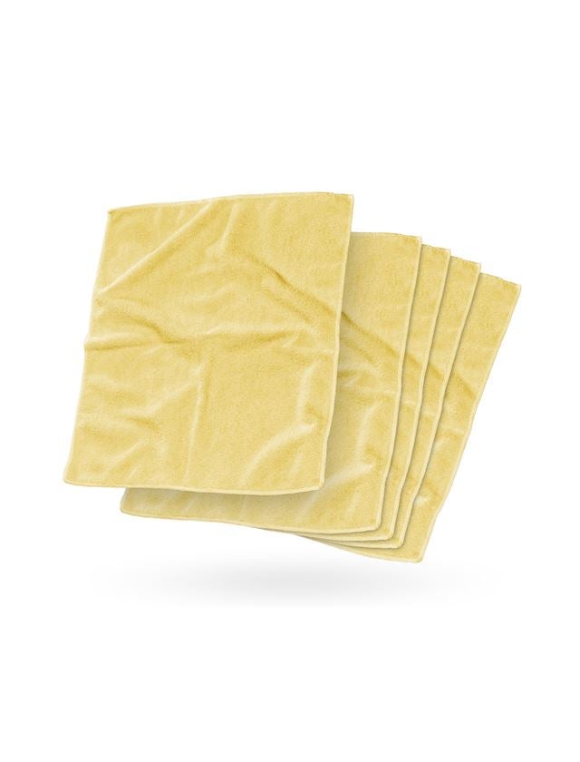 Cloths: Microfibre cloths Soft Wish + yellow