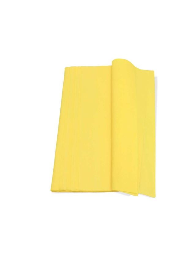 Cloths: Microfibre cloths Classic, pack of 10 + yellow