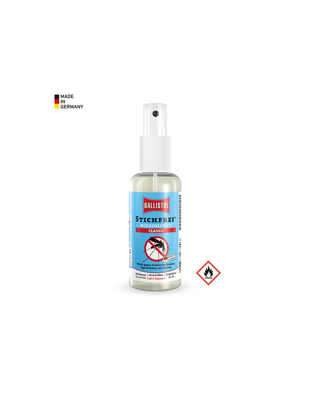 Hand cleaning | Skin protection: Ballistol mosquito repellent spray bite-free