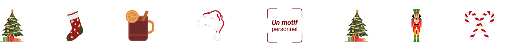 De nombreux motifs au choix !