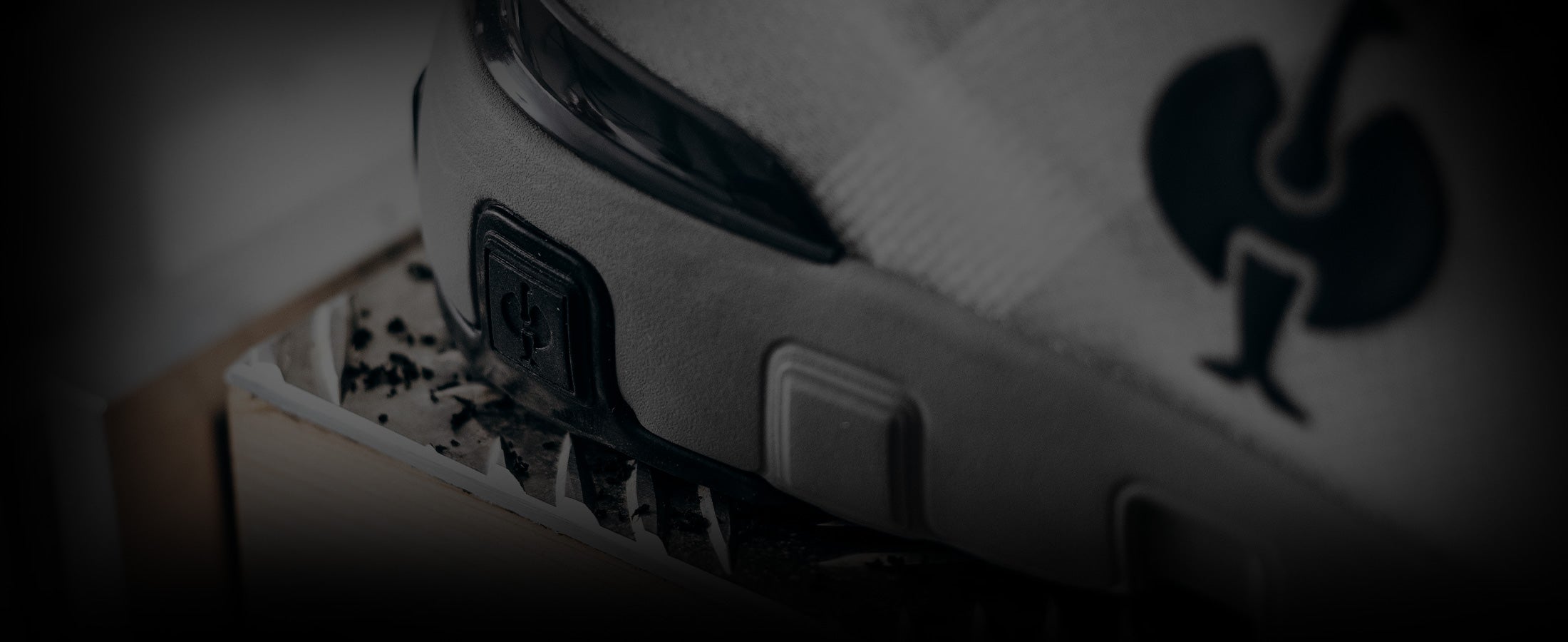 Close-up of shoe sole