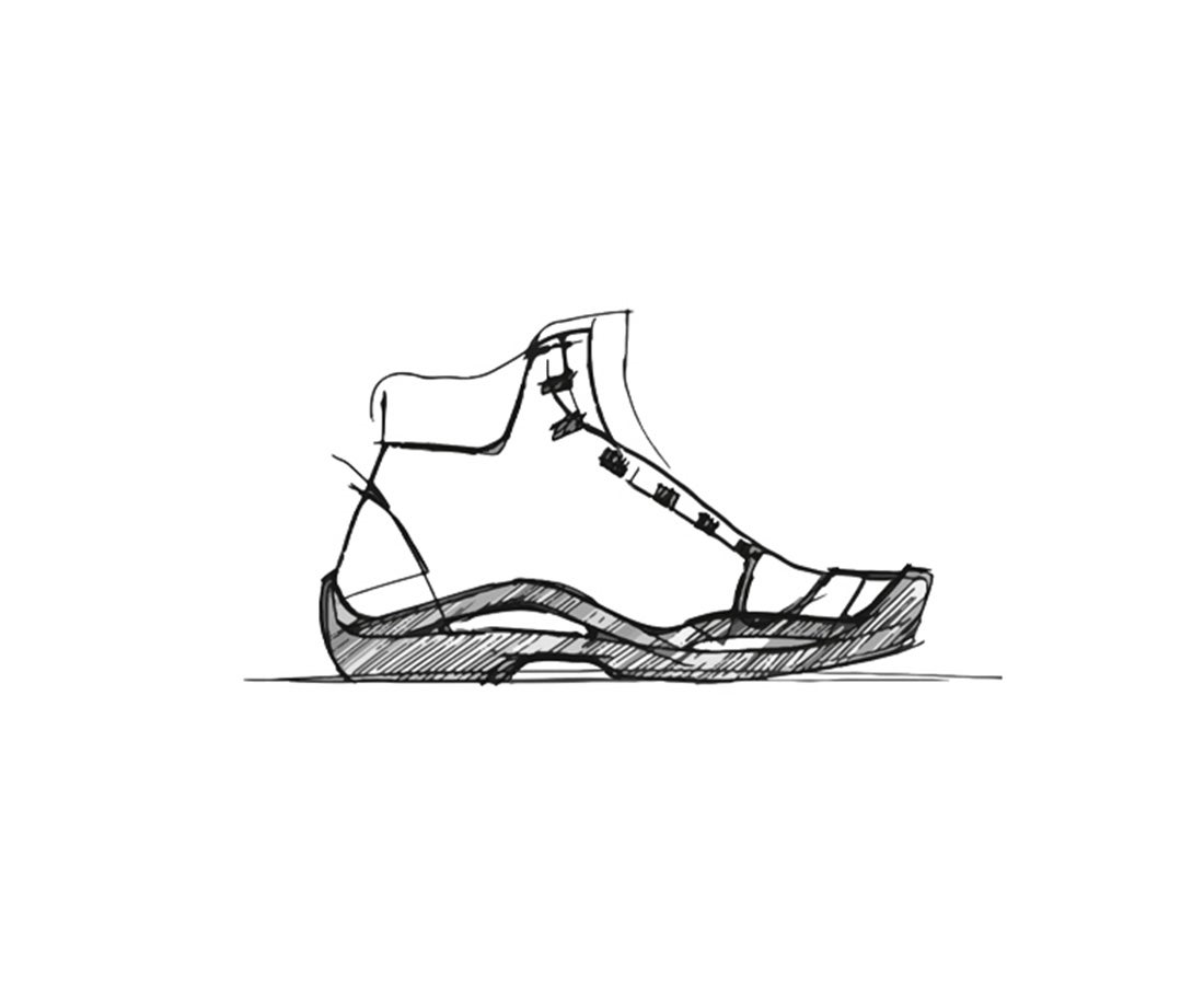 Shoe sketch