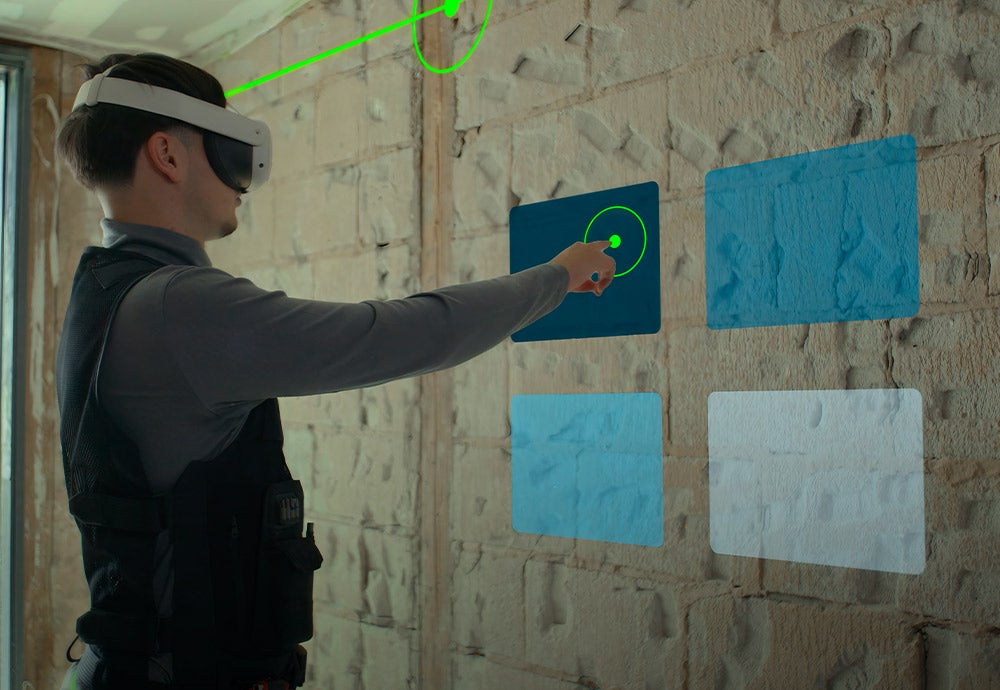 The color preview shows different shades of color on a wall.