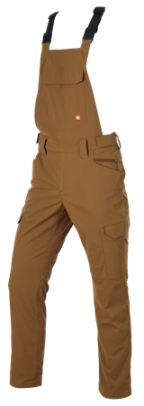 Bib & brace e.s.t:aktik light ripstop, desertbrown