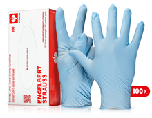 Engangs-latexhandsker, uden pudder