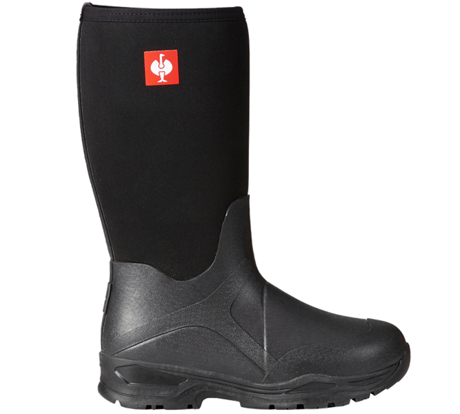 Main view, O4, e.s. O4 Neoprene special work boots Fides high, black