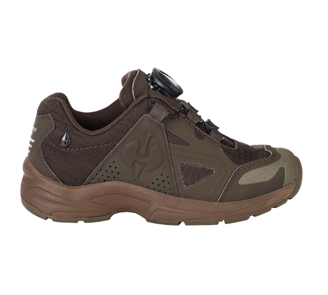Main view, Footwear, Allround shoes e.s. Corvids II, children's, chestnut/hazelnut