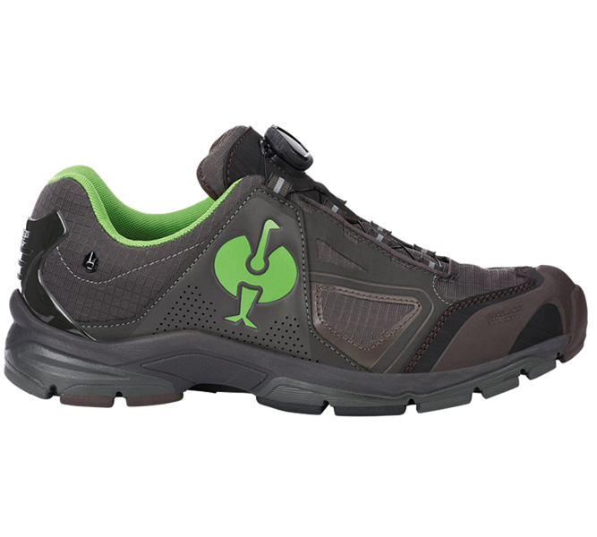 Main view, Footwear, O2 Work shoes e.s. Minkar II, chestnut/seagreen