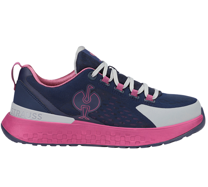 Main view, Footwear, SB Safety shoes e.s. Comoe low, deepblue/tarapink
