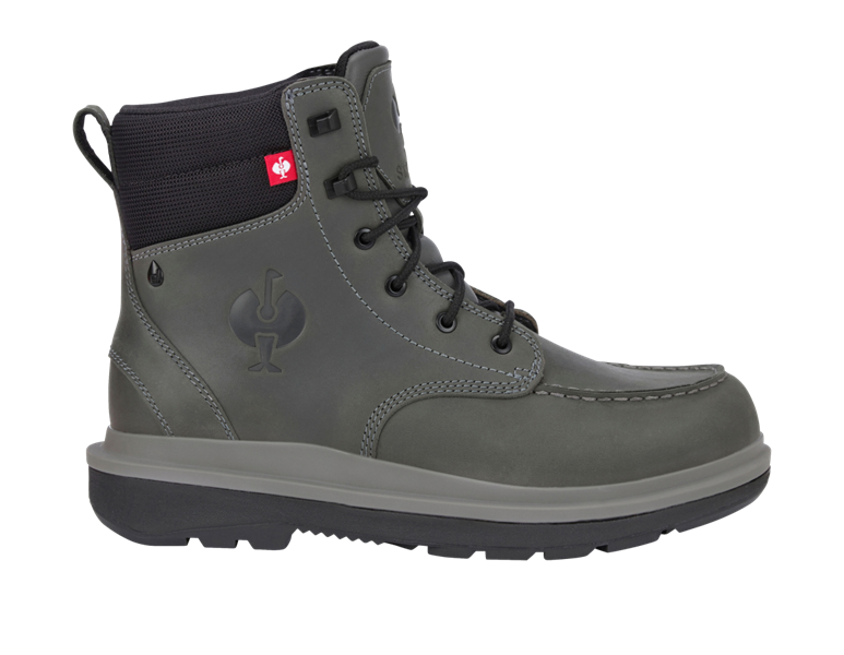 Hovedvisning, Arbejdssko, O6 arbejdssko e.s. Ridgewood mid, karbongrå