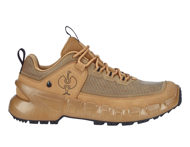 Main view, Work Shoes, O6 Work shoes e.s. Brixen low, almondbrown