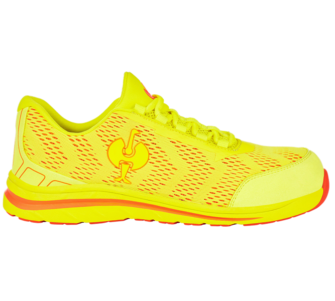 Main view, S1, S1 Safety shoes e.s. Tegmen III, high-vis yellow/high-vis orange