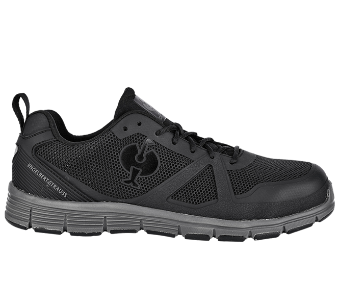 Main view, Footwear, S1 Safety shoes e.s. Romulus II low, black