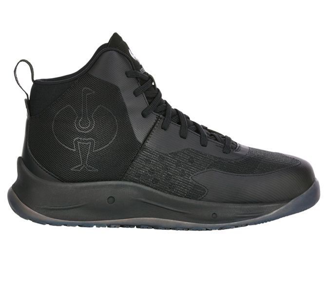 Main view, Footwear, S1PS Safety shoes e.s. Marseille mid, black