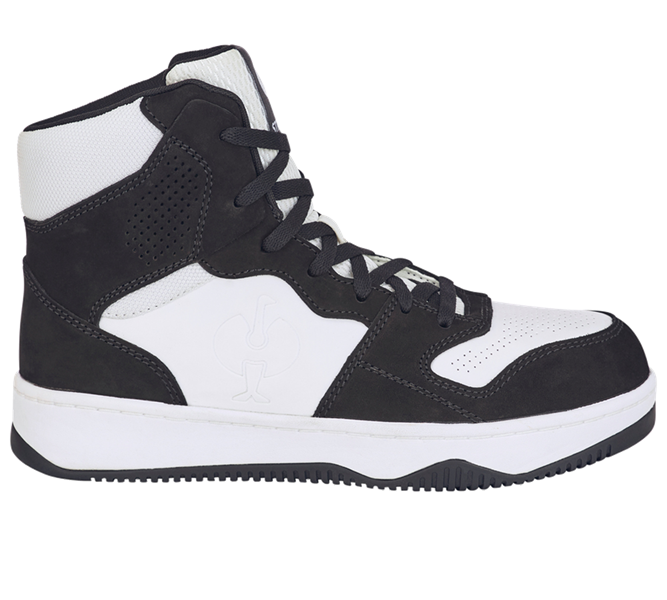 Main view, Footwear, S1P Safety boots e.s. Eindhoven mid, black/white