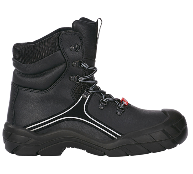 Main view, S3, e.s. S3 Safety boots Canopus, black