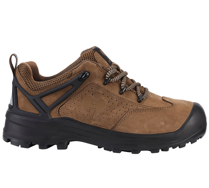 Hovedvisning, Sikkerhedssko, S3 sikkerhedssko e.s. Kasanka low, brun