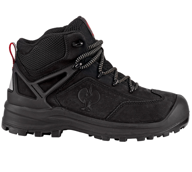 Main view, Footwear, S3 Safety boots e.s. Kasanka mid, black