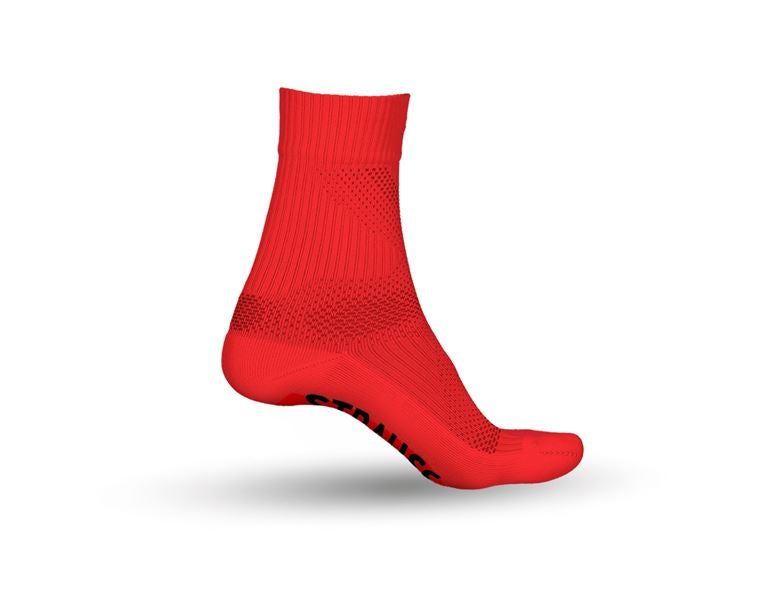 Main view, Functional socks, e.s. All-season socks function light/high, high-vis red/black