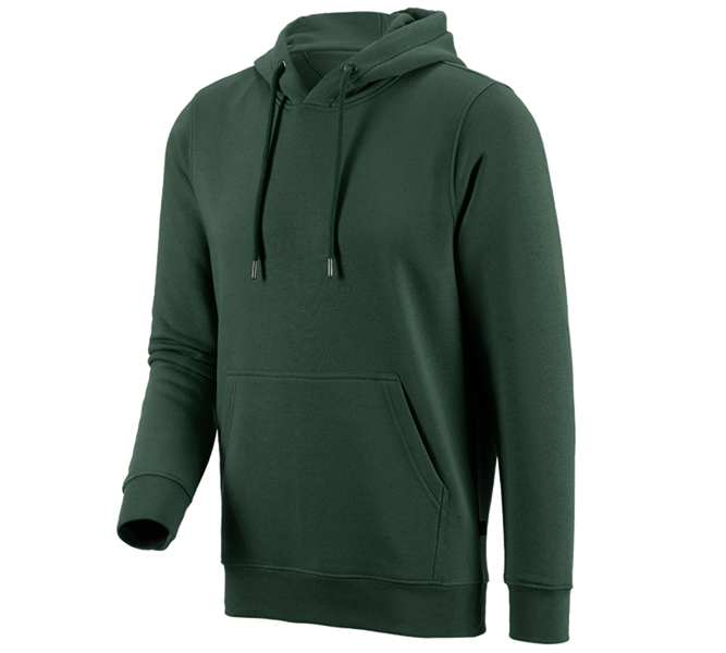 Main view, Gardening / Forestry / Farming, e.s. Hoody sweatshirt poly cotton, green