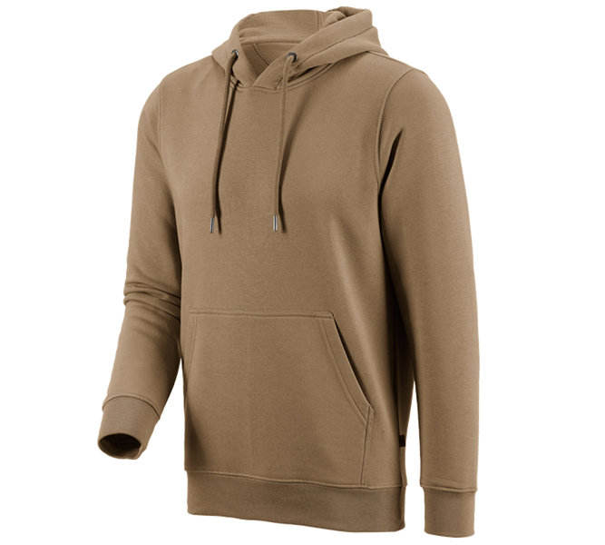 Main view, Joiners / Carpenters, e.s. Hoody sweatshirt poly cotton, khaki