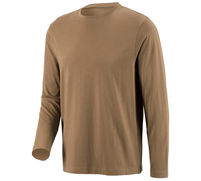 Hovedvisning, Tømrer / Snedker, e.s. Longsleeve cotton, kaki