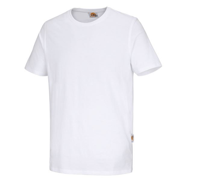 Hovedvisning, T-Shirts, STONEKIT T-shirt Basic, hvid