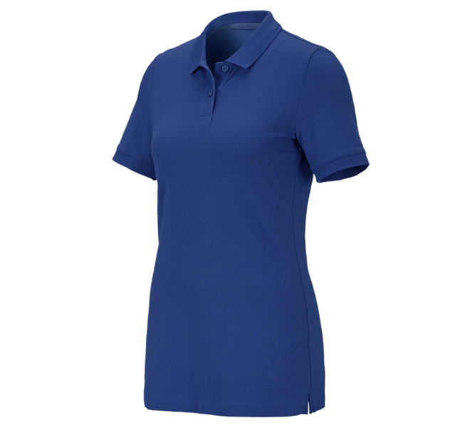 Hovedvisning, VVS-installatør / Blikkenslager, e.s. Pique-Polo cotton stretch, damer, kornblå