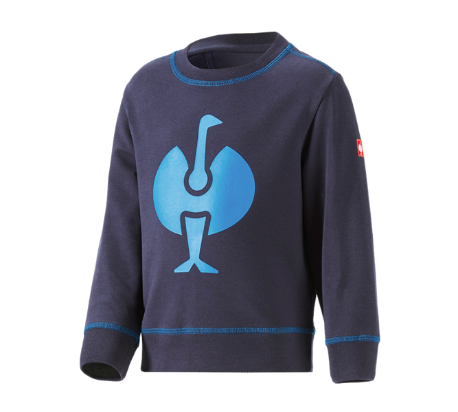 Main view, Shirts, Pullover & more, Sweatshirt e.s.motion 2020, children's, navy/atoll