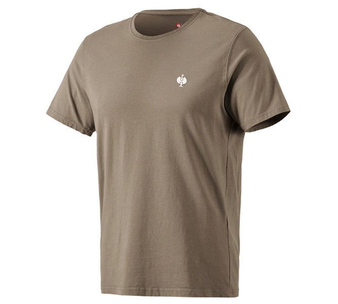 Main view, Clothing, T-Shirt e.s.motion ten pure, pecanbrown vintage