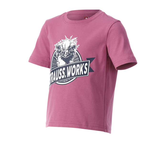 Hovedvisning, T-Shirts, Pullover & Skjorter, e.s. T-shirt strauss works, børne, tarapink