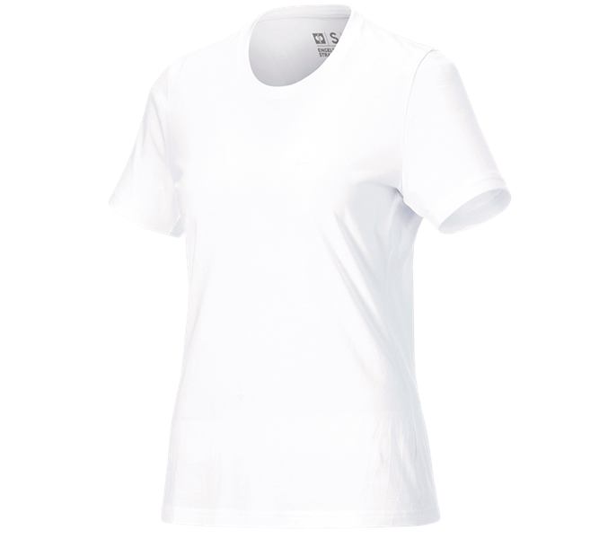 Hovedvisning, Pleje | Klinik, e.s. T-Shirt cotton light, damer, hvid